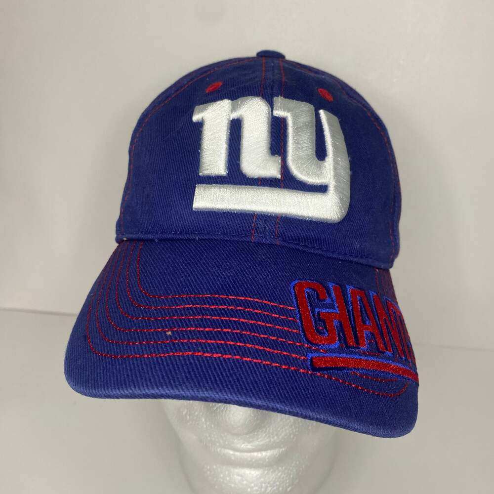 New York Giants Baseball Cap NFL Team Apparel Blue Adjustable Hat